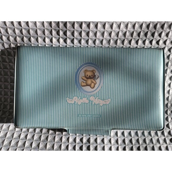 Vintage 2001 Sanrio Hello Kitty Blue Angel Wallet Good Condition *Rare - Picture 5 of 6